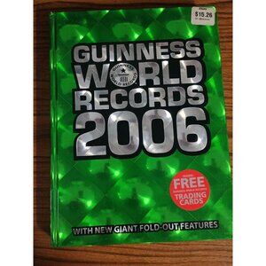 Guinness‎ World Records 2006 Book With Giant Fold-Out Features